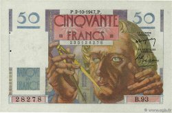 50 Francs LE VERRIER FRANCIA  1947 F.20.09