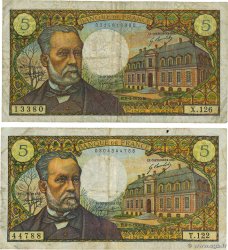 5 Francs PASTEUR Lot FRANCIA  1970 F.61.12