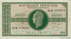 1000 Francs MARIANNE BANQUE D ANGLETERRE FRANCIA  1945 VF.12.01