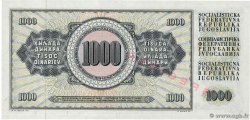 1000 Dinara Spécimen YOUGOSLAVIE  1974 P.086s pr.NEUF