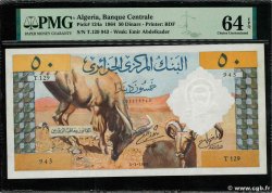 50 Dinars ALGERIEN  1964 P.124a
