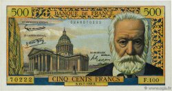 500 Francs VICTOR HUGO FRANKREICH  1958 F.35.09 ST