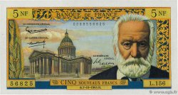 5 Nouveaux Francs VICTOR HUGO FRANCIA  1965 F.56.20 FDC