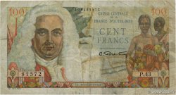 100 Francs La Bourdonnais CCFOM AFRIQUE ÉQUATORIALE FRANÇAISE  1947 A.133a