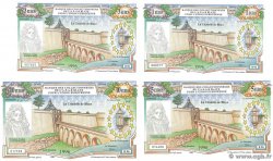 Serie Francs / Euro de Blaye Set de présentation FRANCE regionalismo y varios Blaye 1996  FDC