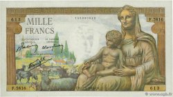 1000 Francs DÉESSE DÉMÉTER FRANCIA  1943 F.40.25