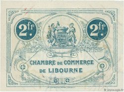 2 Francs Spécimen FRANCE régionalisme et divers Libourne 1915 JP.072.21var NEUF