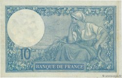 10 Francs MINERVE FRANCIA  1917 F.06.02 BC+