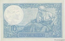 10 Francs MINERVE modifié FRANCIA  1939 F.07.03 AU+