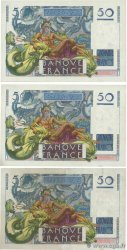 50 Francs LE VERRIER Consécutifs FRANCE  1947 F.20.09 VF+