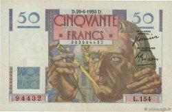 50 Francs LE VERRIER FRANCE  1950 F.20.15 pr.SUP