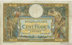 100 Francs LUC OLIVIER MERSON avec LOM FRANCIA  1908 F.22.01 RC+