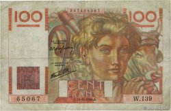 100 Francs JEUNE PAYSAN FRANCE  1946 F.28.11