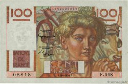 100 Francs JEUNE PAYSAN FRANCIA  1953 F.28.37