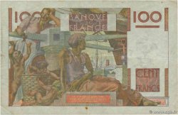 100 Francs JEUNE PAYSAN filigrane inversé FRANCE  1952 F.28bis.01 VF