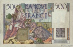 500 Francs CHATEAUBRIAND FRANCE  1946 F.34.04 VF