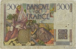 500 Francs CHATEAUBRIAND FRANCIA  1946 F.34.06 q.MB