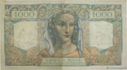 1000 Francs MINERVE ET HERCULE FRANCE  1945 F.41.04 TTB