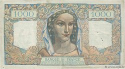 1000 Francs MINERVE ET HERCULE FRANCIA  1945 F.41.07 q.BB