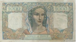 1000 Francs MINERVE ET HERCULE FRANCE  1945 F.41.07 F+