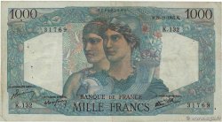 1000 Francs MINERVE ET HERCULE FRANCIA  1945 F.41.08