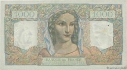 1000 Francs MINERVE ET HERCULE FRANCE  1945 F.41.09 TTB