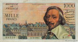 1000 Francs RICHELIEU FRANCIA  1956 F.42.22