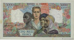 5000 Francs EMPIRE FRANÇAIS FRANCIA  1946 F.47.56 MBC+