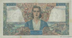 5000 Francs EMPIRE FRANÇAIS FRANKREICH  1946 F.47.56 fVZ