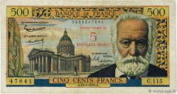 5 NF sur 500 Francs Victor HUGO FRANCIA  1959 F.52.02 MB