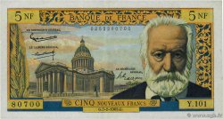 5 Nouveaux Francs VICTOR HUGO FRANKREICH  1963 F.56.13 SS