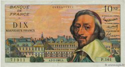 10 Nouveaux Francs RICHELIEU FRANCE  1961 F.57.14 TTB