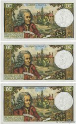 10 Francs VOLTAIRE Consécutifs FRANCIA  1970 F.62.47 SPL