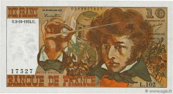 10 Francs BERLIOZ FRANCIA  1974 F.63.07a AU