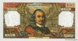 100 Francs CORNEILLE FRANCE  1972 F.65.40 UNC