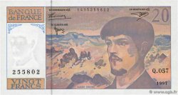 20 Francs DEBUSSY Modifié FRANCE  1997 F.66ter.02