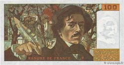 100 Francs DELACROIX FRANCE  1978 F.68.01 UNC-