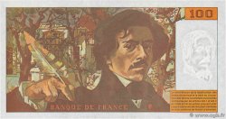 100 Francs DELACROIX 442-1 & 442-2 FRANCIA  1994 F.69ter.01c FDC