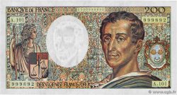 200 Francs MONTESQUIEU alphabet 101 FRANCE  1992 F.70bis.01 NEUF