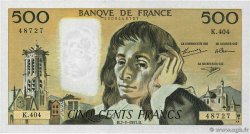 500 Francs PASCAL FRANKREICH  1993 F.71.51 fST+