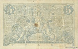 5 Francs NOIR FRANCIA  1873 F.01.19 BC+