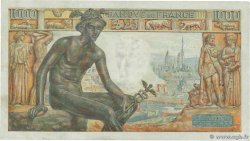1000 Francs DÉESSE DÉMÉTER FRANKREICH  1943 F.40.17 SS