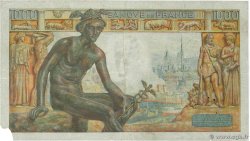 1000 Francs DÉESSE DÉMÉTER FRANCIA  1943 F.40.22 BC