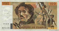 100 Francs DELACROIX FRANCIA  1978 F.68.02 B