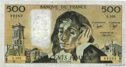 500 Francs PASCAL FRANCIA  1979 F.71.20 q.BB
