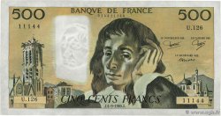 500 Francs PASCAL Numéro spécial FRANKREICH  1980 F.71.22 SS