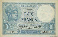 10 Francs MINERVE FRANCIA  1928 F.06.13 EBC