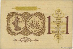 1 Franc FRANCE Regionalismus und verschiedenen Paris 1920 JP.097.23 fVZ