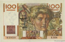 100 Francs JEUNE PAYSAN FRANKREICH  1953 F.28.35