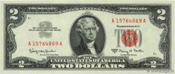 2 Dollars ÉTATS-UNIS D AMÉRIQUE  1963 P.382b